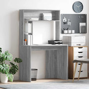 Scrivania Grigio Sonoma 91 x 50 x 149 cm Legno ingegnerizzato 869263
