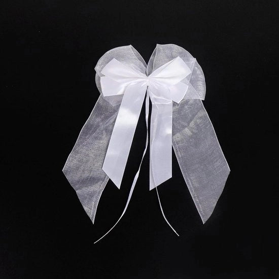 Decine di pezzi di nastri per auto da matrimonio - 21x14cm nastri decorativi per la decorazione della tavola da matrimonio