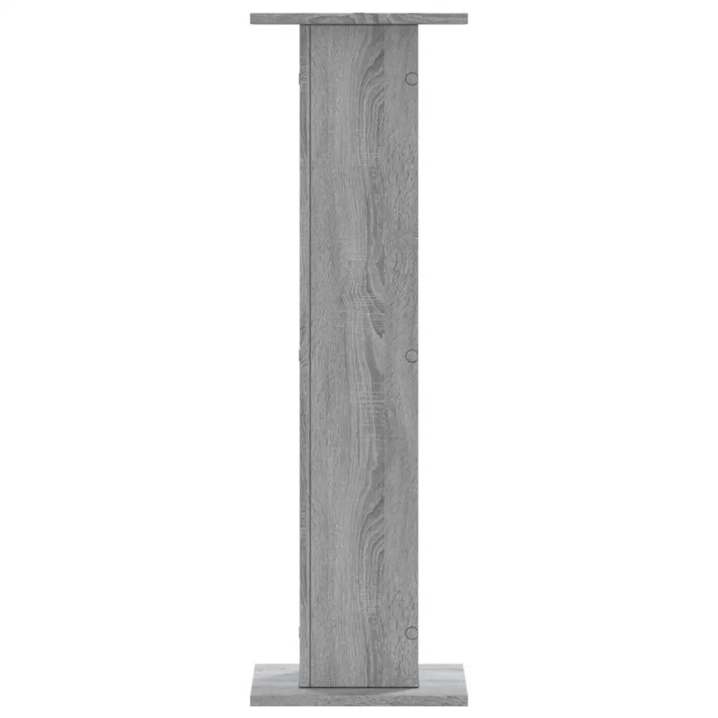 Supporti per piante | Sostegno per piante 2 pz Grigio Sonoma 30x30x95cm in Truciolato