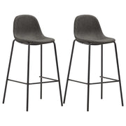 Set da Bar 3 pz in Tessuto Grigio Scuro 3051133