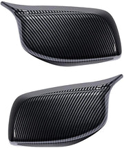 Specchio laterale di ricambio - Serie 5 E60/E61 - Serie 6 E63/E64 - Nero - Accessori auto - Resistenze agli urti - Cappotto specchio