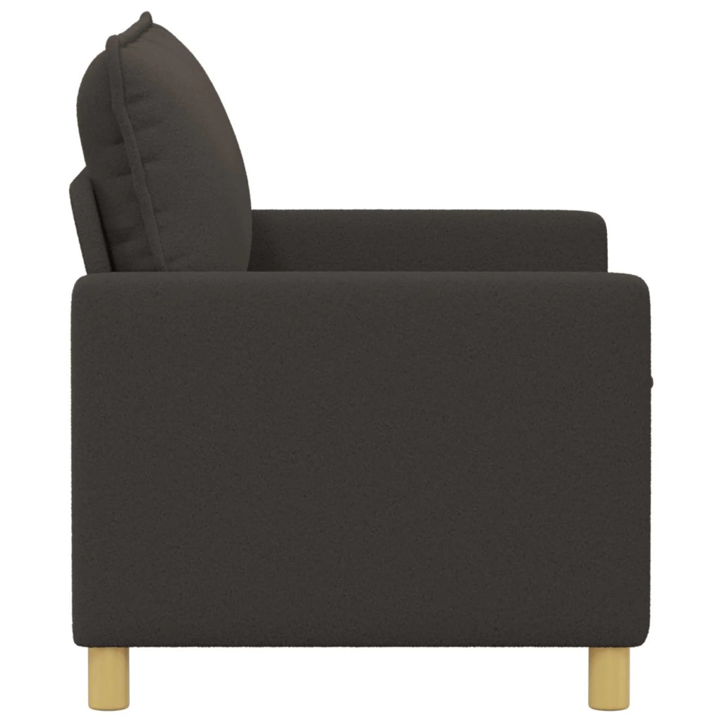 Divano Grigio Scuro 126 x 81 x 87,5 cm Tessuto 42028810