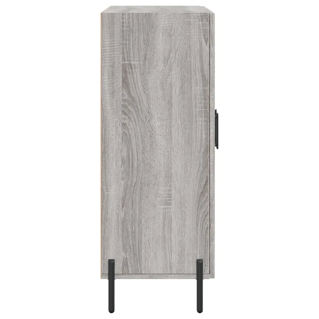 Credenza-Buffet-Armadio da cucina Grigio Sonoma 69,5x34x90 cm in Legno Multistrato 641929