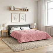 Piumone Completo Annuale Trapuntato Rosa 220 x 240 cm