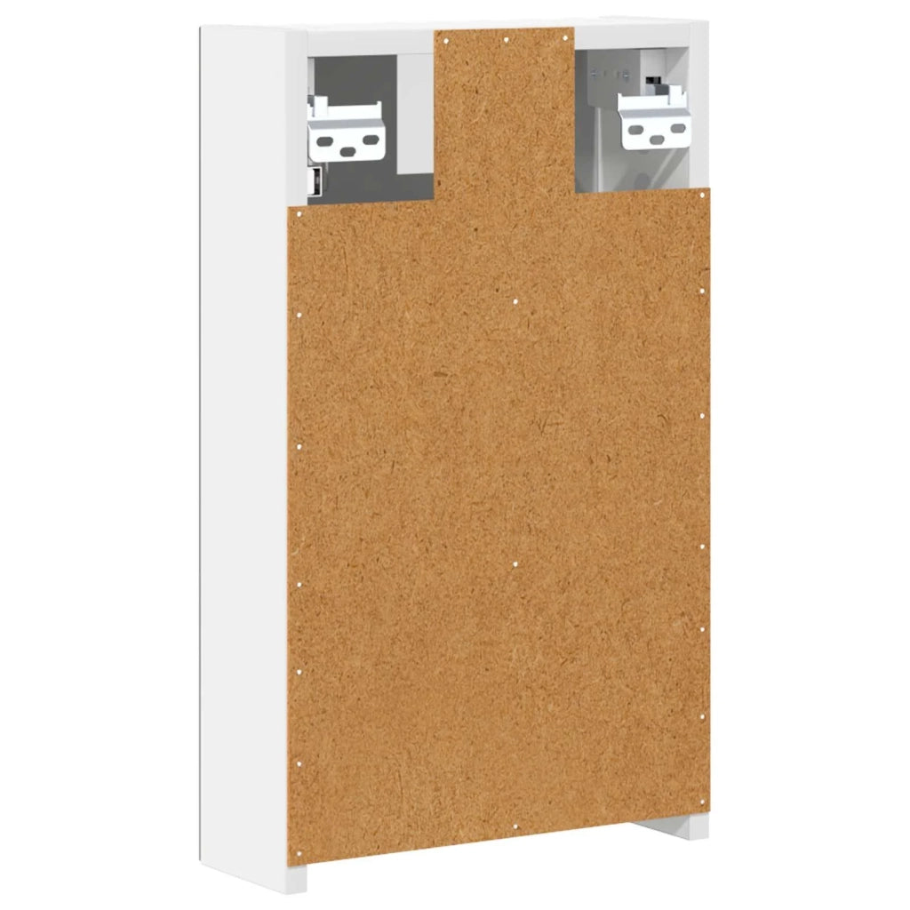 Mobiletto per specchio da bagno Bianco 30 x 10,5 x 50 cm 889007