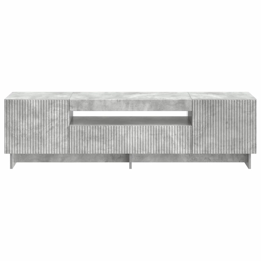 Mobile TV LED Grigio Cemento Legno ingegnerizzato 896028