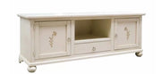 Porta tv classico 2 ante 1 cassetto in legno avorio l.160 p.50 h.60 - Mobili 2G