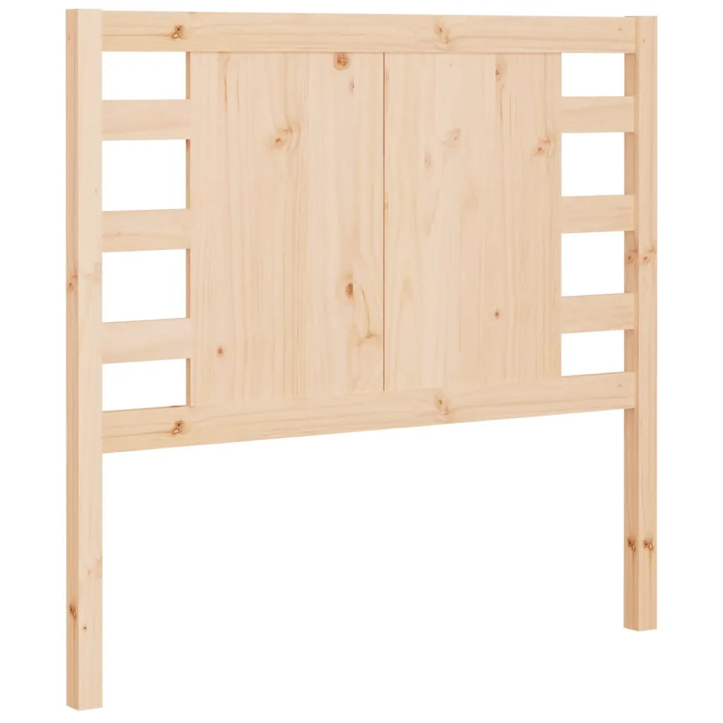 Testiera per Letto 96x4x100 cm in Legno Massello di Pino