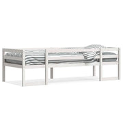 Giroletto per Bambini | Letto Infantile | Lettino Bianco 90x190cm in Legno Massello di Pino