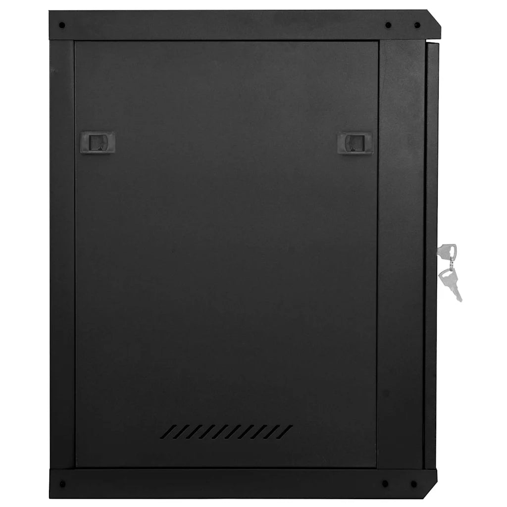 vidaXL Armadietto di rete Nero 53 x 60 x 60 cm Acciaio