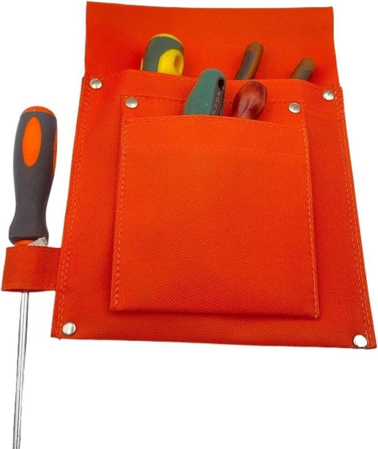 Tas da magliette rigida con clip da cintura - organizzatore per strumenti - accessori per cintura da strumenti - accessorio per strumenti da muratore.