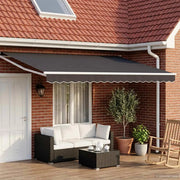 Tettuccio Elettrico Retrattile Antracite 4 x 2 m