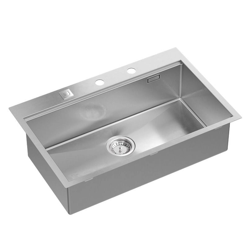 Lavello In Acciaio Burt 110 Workstation Brush Nickel