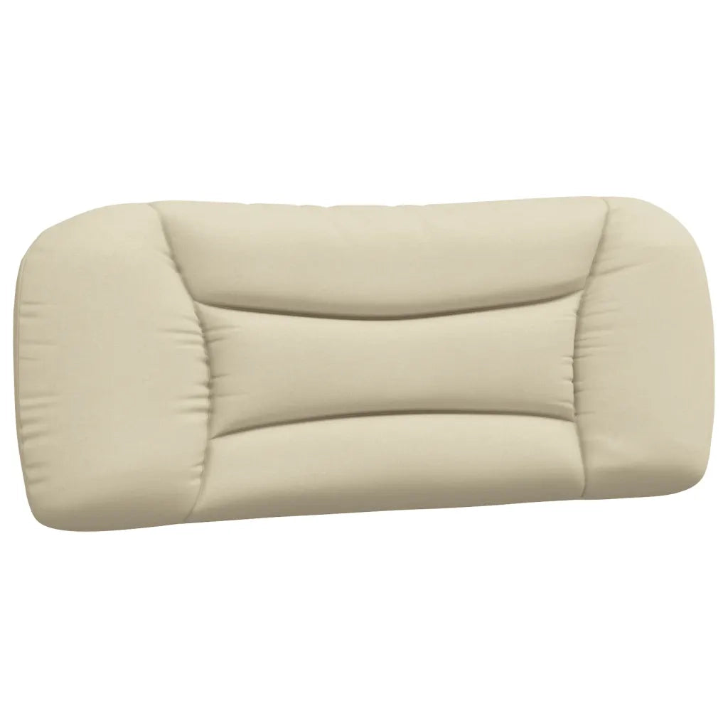 Cuscino Testiera Hvar Crema 100 cm in Tessuto CFW2897189