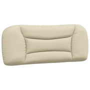 Cuscino Testiera Hvar Crema 100 cm in Tessuto CFW2897189