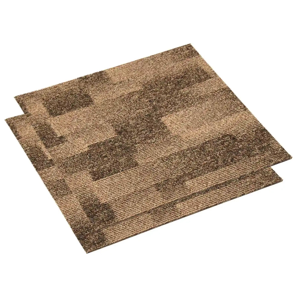 Moquette per pavimenti 20 pz Marrone 50 x 50 cm PP CFW4212612