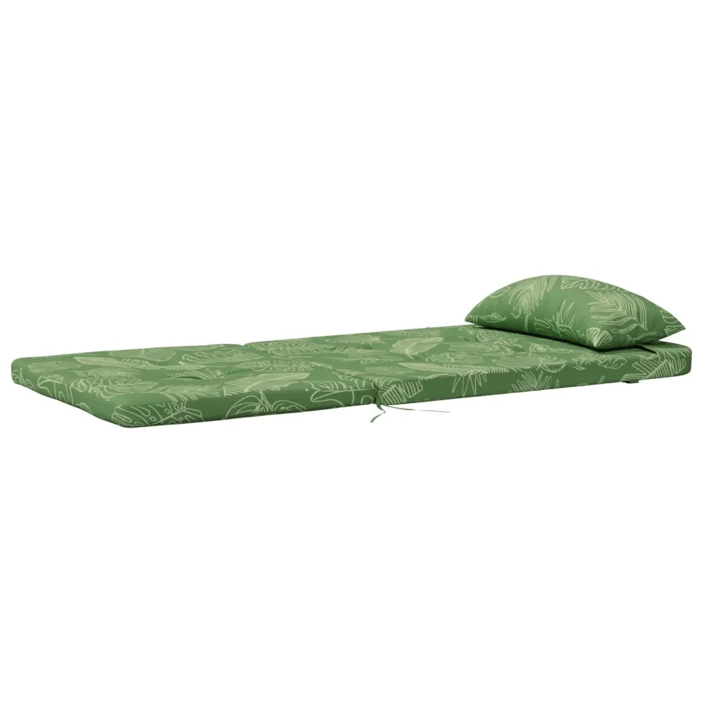 Cuscini Sedia Adirondack 2 pz Motivo a Foglie in Tessuto Oxford 361849