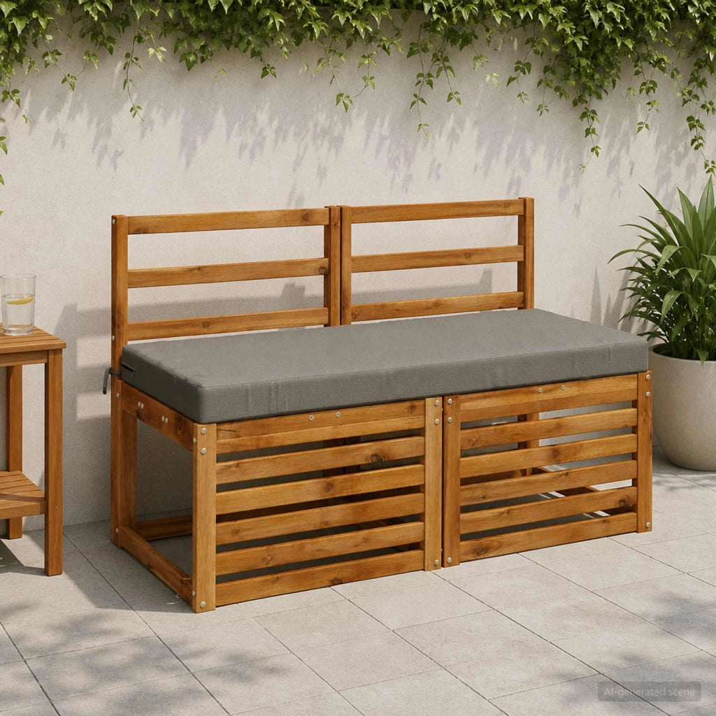 Cuscini per Panchina a 2 Pezzi SOEST 2 pz 100% Poliestere 950203