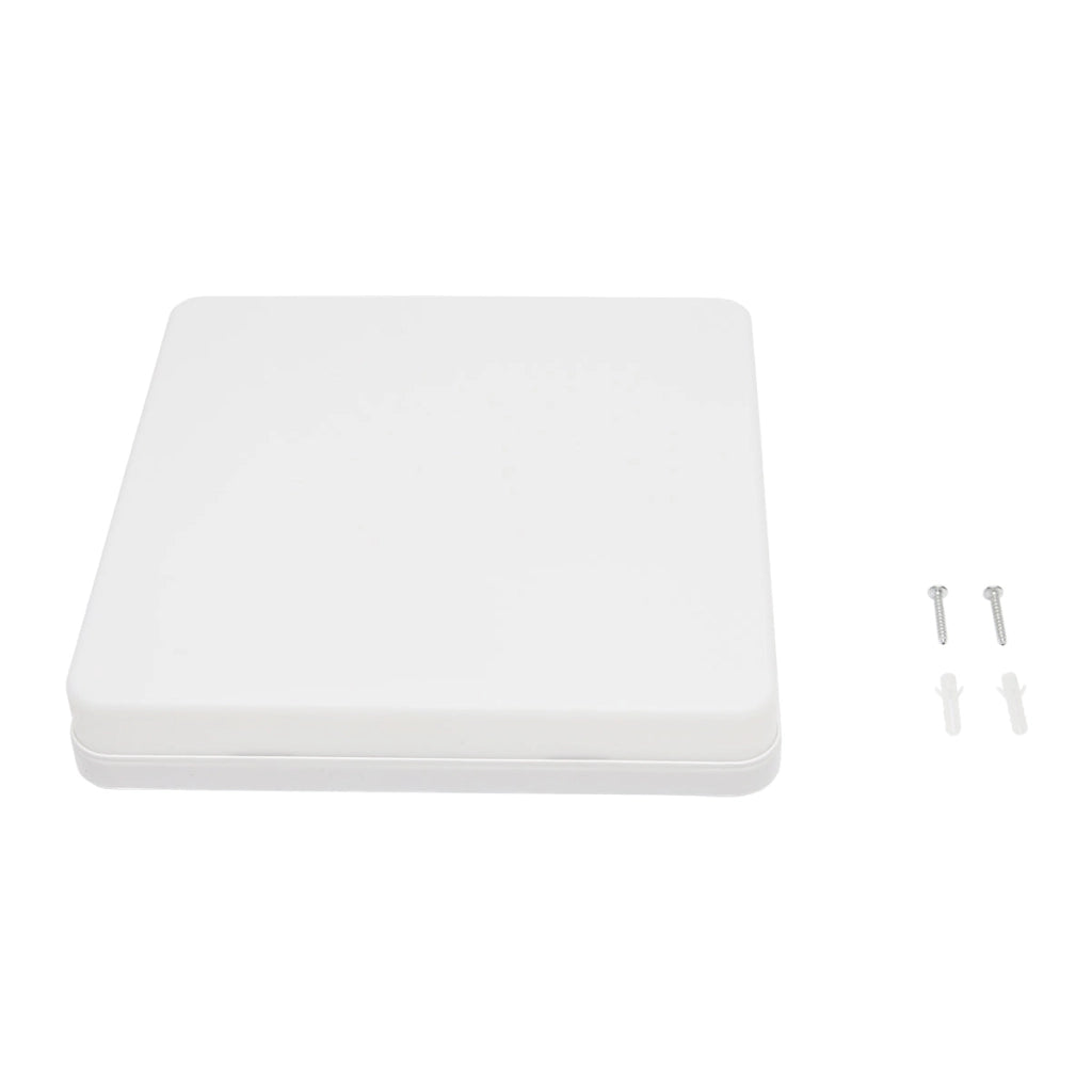Plafoniera LED 36W, 220V, IP20, 230 mm, apparecchio quadrato resistente all'umidità per interni/esterni