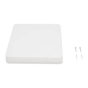 Plafoniera LED 36W, 220V, IP20, 230 mm, apparecchio quadrato resistente all'umidità per interni/esterni