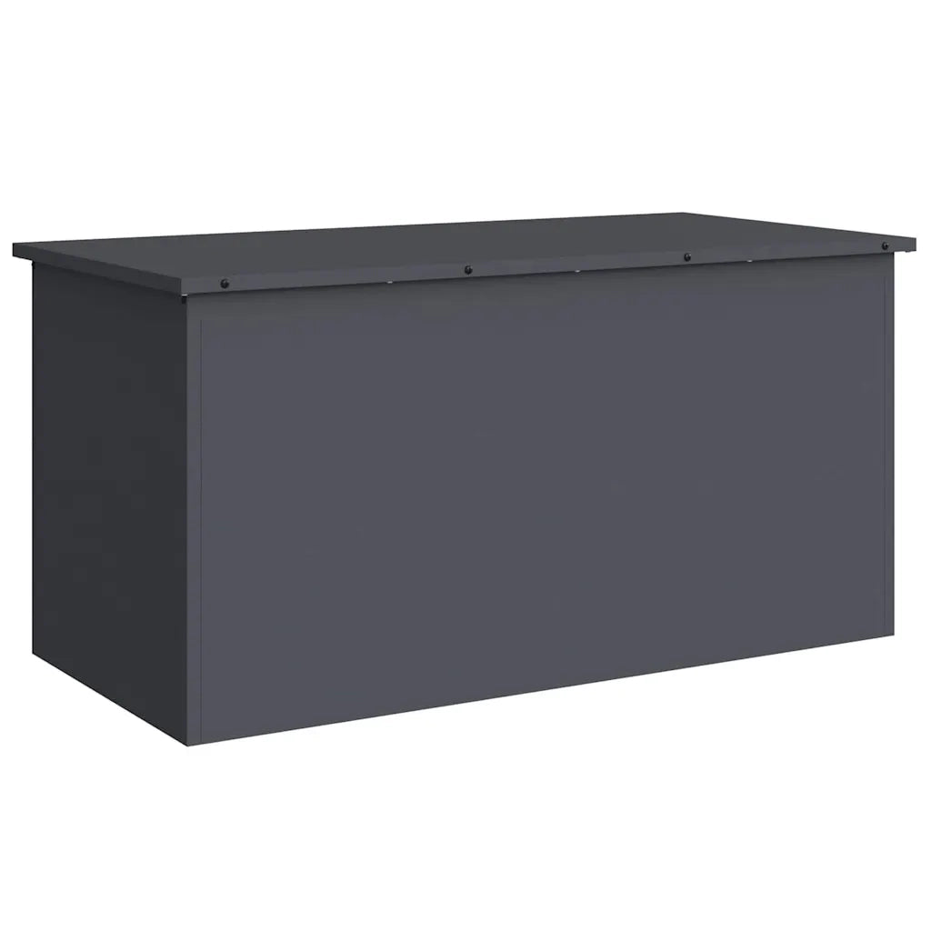 vidaXL Scatola di Stoccaggio Esterno Antracite 100 x 50.5 x 50 cm
