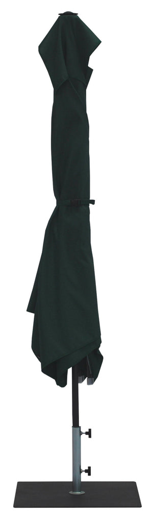 Ombrellone da Giardino 3x2 m Palo Ø38 mm in Alluminio Tessuto Poliestere Trend Verde