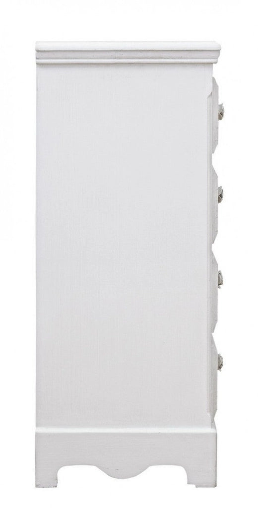 Cassettiera Blanc 4 Cassetti L in Legno