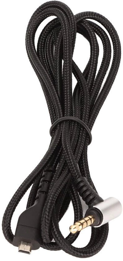 Cavo di ricambio per cuffie - Duraturo e flessibile - Nero - Adatto per Arctis - 150 cm