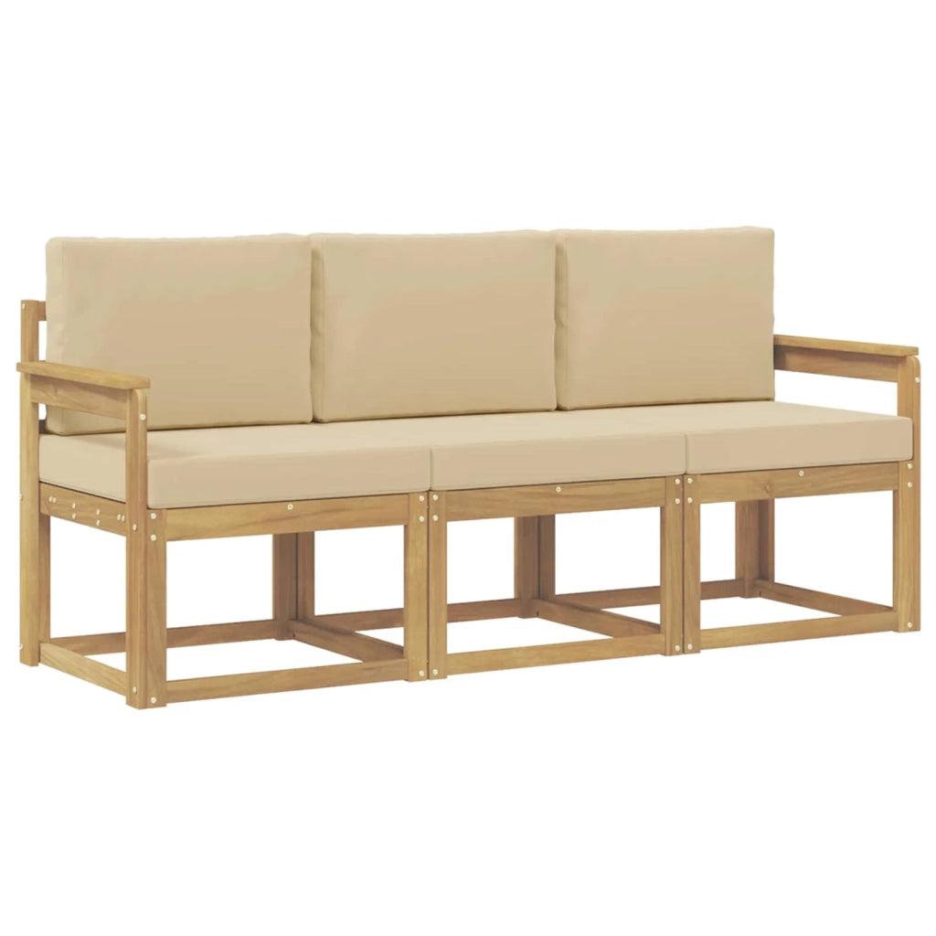 Set di divani da esterno 3 pz 3387167