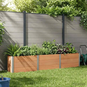 Letto rialzato da giardino Marrone 300 x 50 x 54 cm 42039012