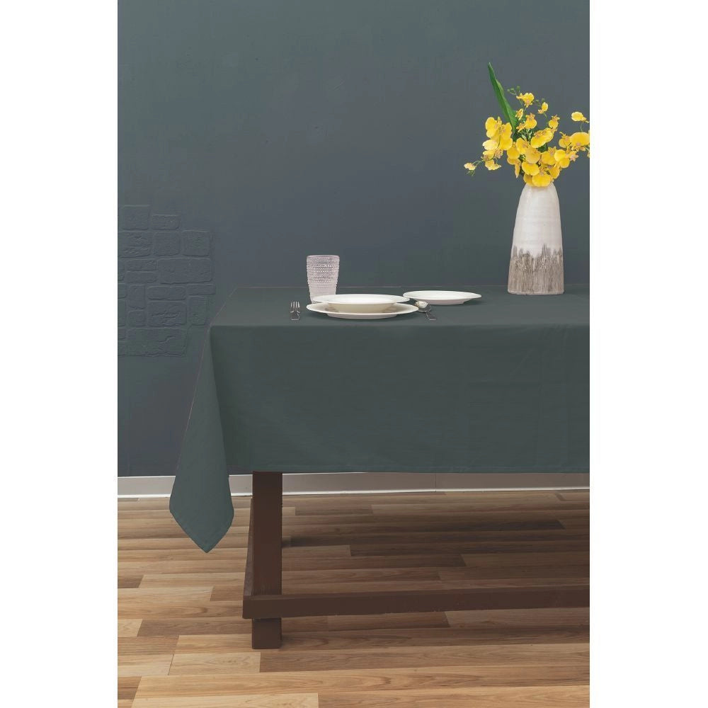 TOVAGLIA TWILL DI PURO COTONE 140X180 CM GRIGIO SCURO
