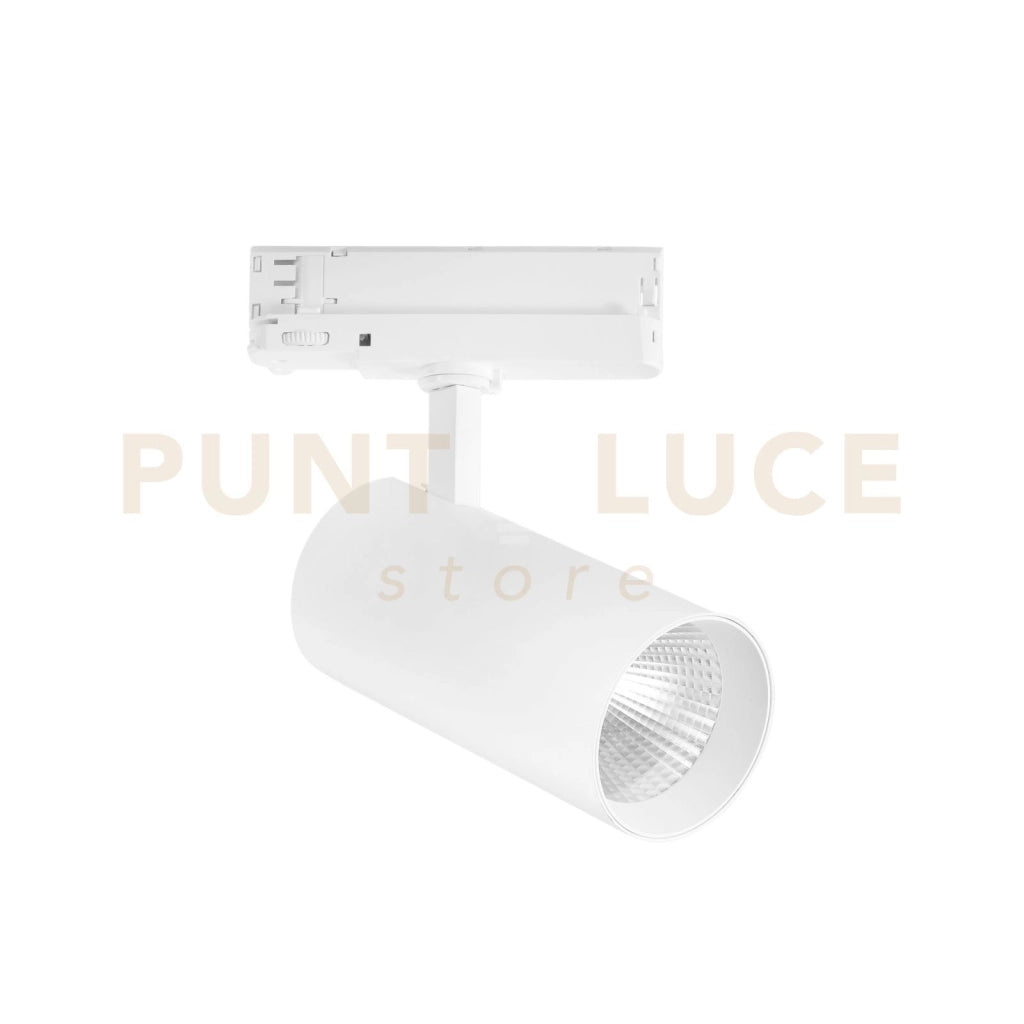 PROIETTORE A BINARIO LED JET 40DA BIANCO 40W 7800LM CCT 3000K / 4000K 8X15CM