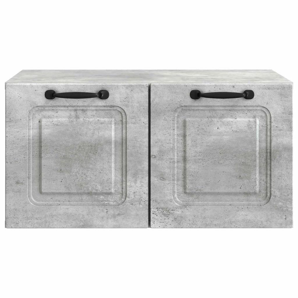 Mobile Porta TV da Muro Grigio Cemento 59,5 x 41 x 30 cm 899358