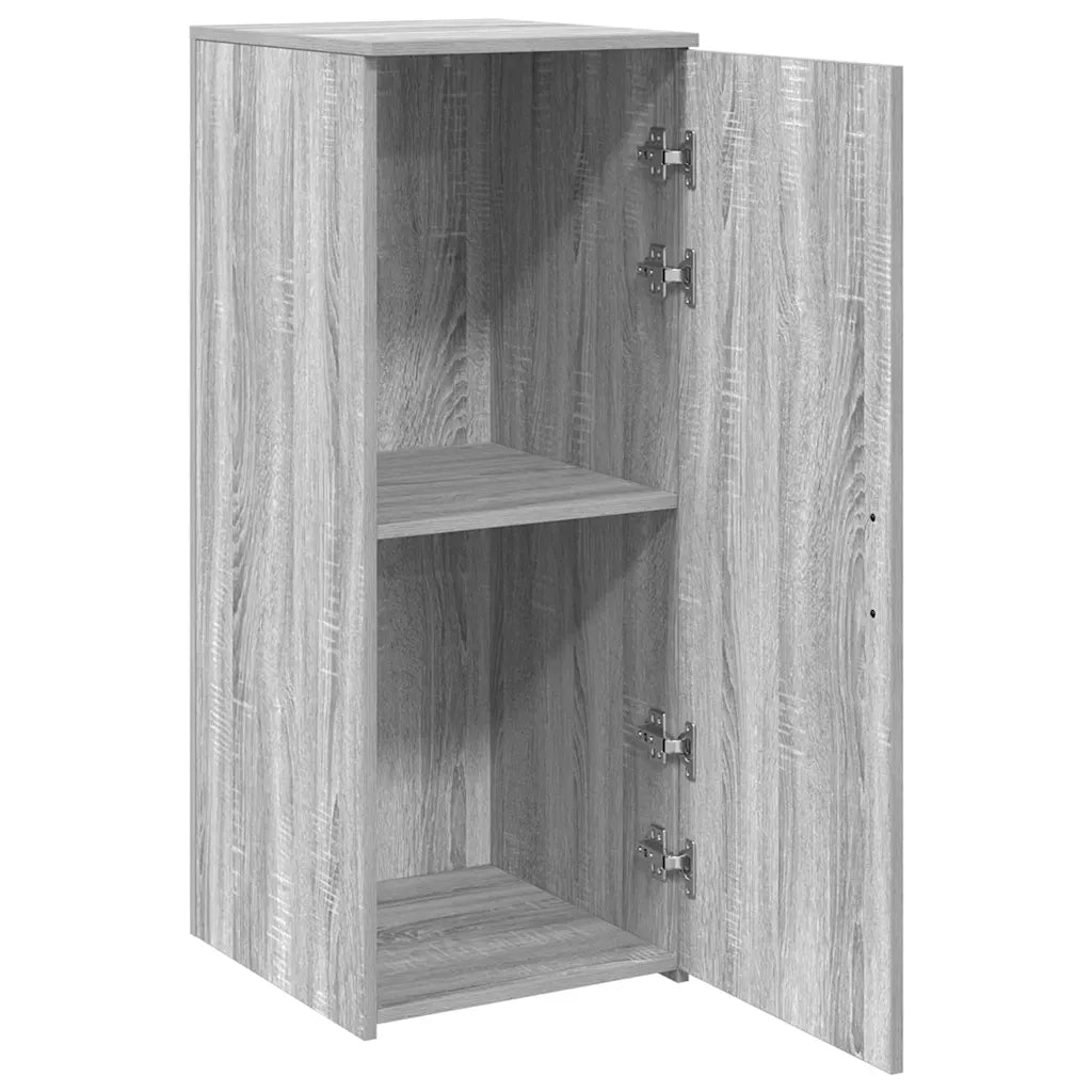 Mobile Portaoggetti Grigio Sonoma 40x45x103,5 cm in Truciolato