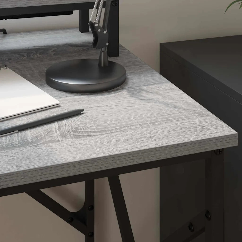 Scrivania Grigio Sonoma 100 x 50 x 86,5 cm Legno multistrato 859398