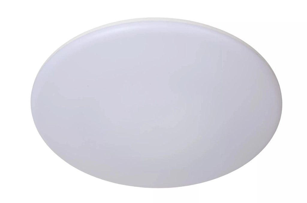 Plafoniera bagno IP44 tonda 35cm bianca LED 36W CCT Lucide Olson
