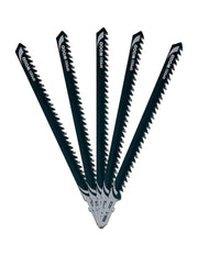 Set di 5 Lame HCS taglio legno per seghetto alternativo DeWALT DT2169-QZ (152 mm)