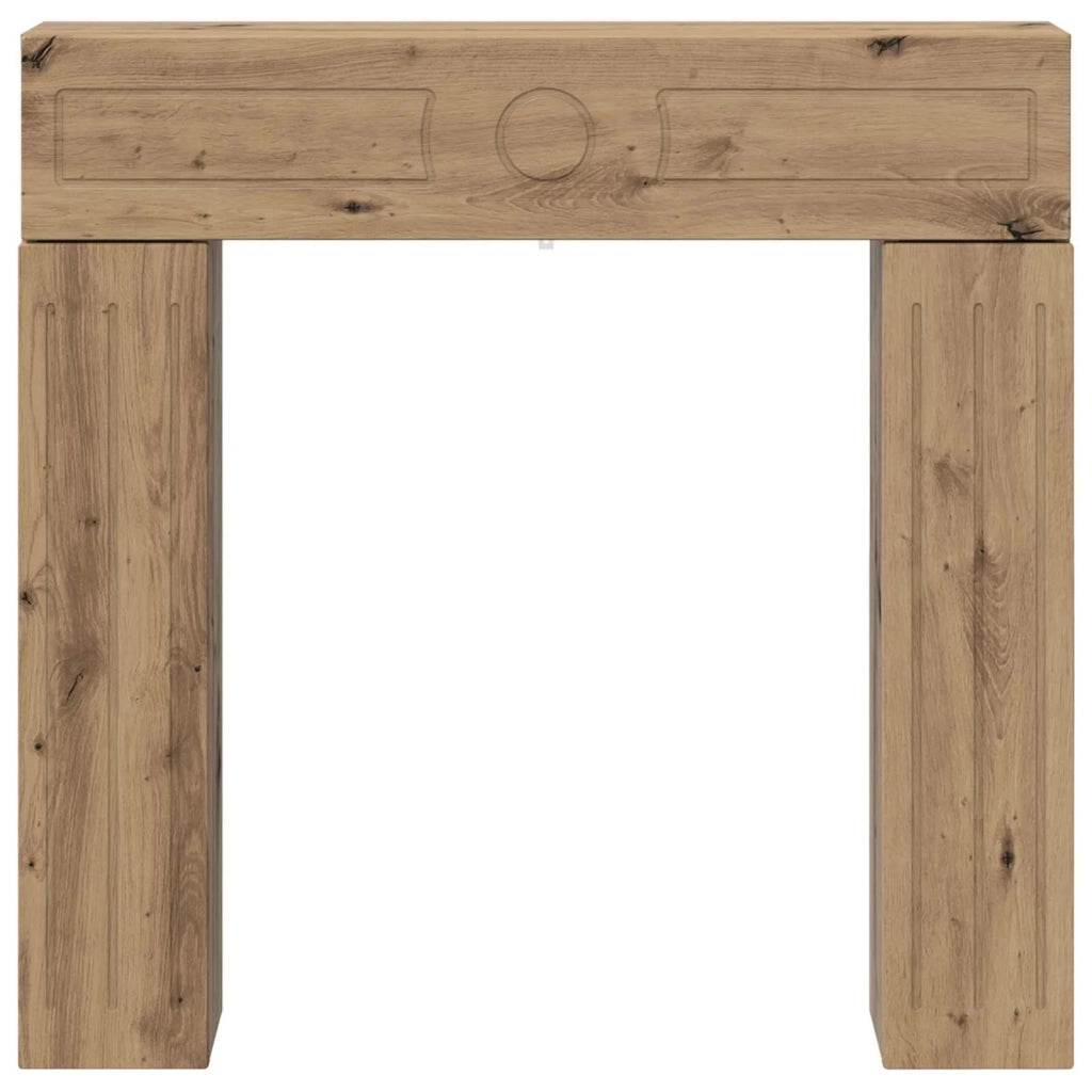 Cornice per camino Rovere Artigianale 102 x 18 x 100,5 cm 8006614