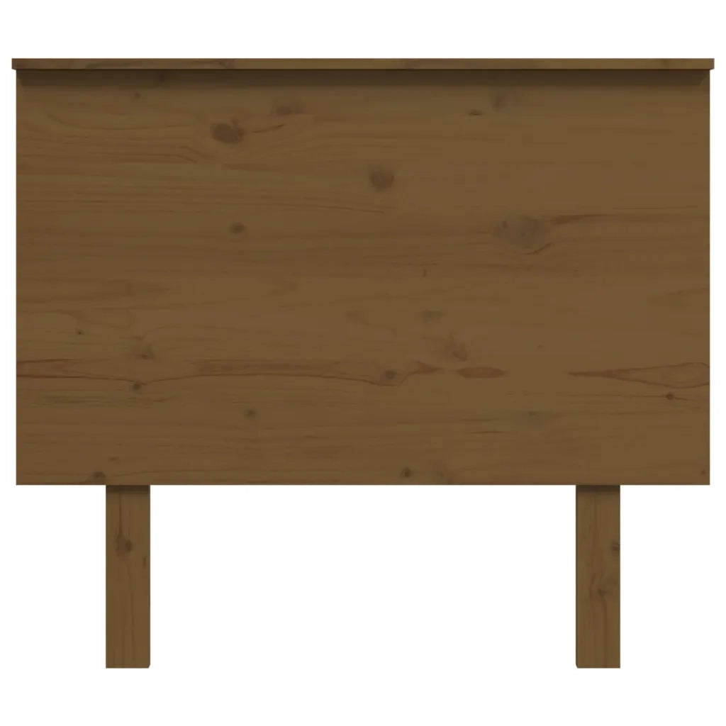 Testiera per Letto ambra 94x6x82,5 cm in Legno Massello di Pino