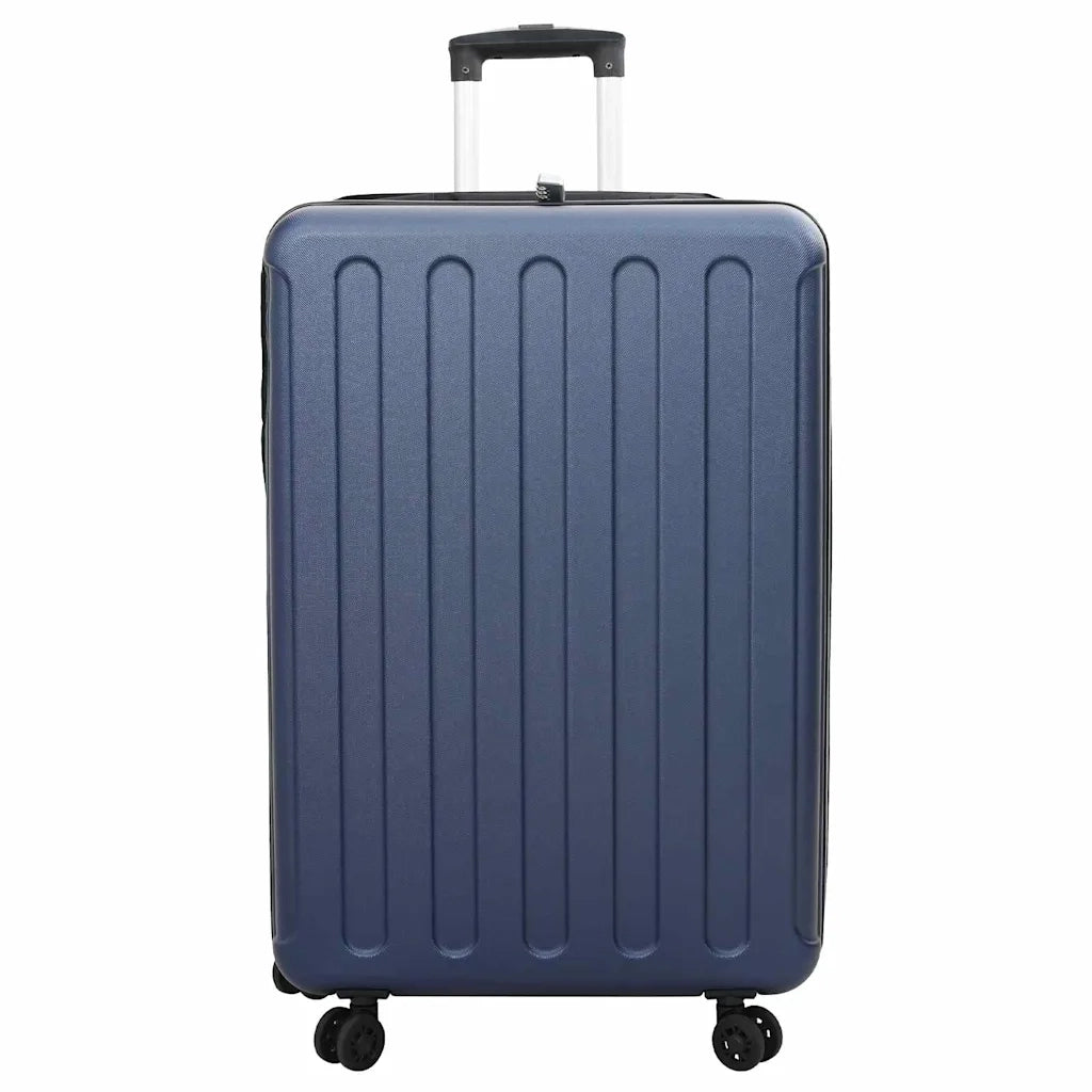 Valigia con blocco Blu scuro 50 x 30 x 76 cm Plastica ABS 42006244