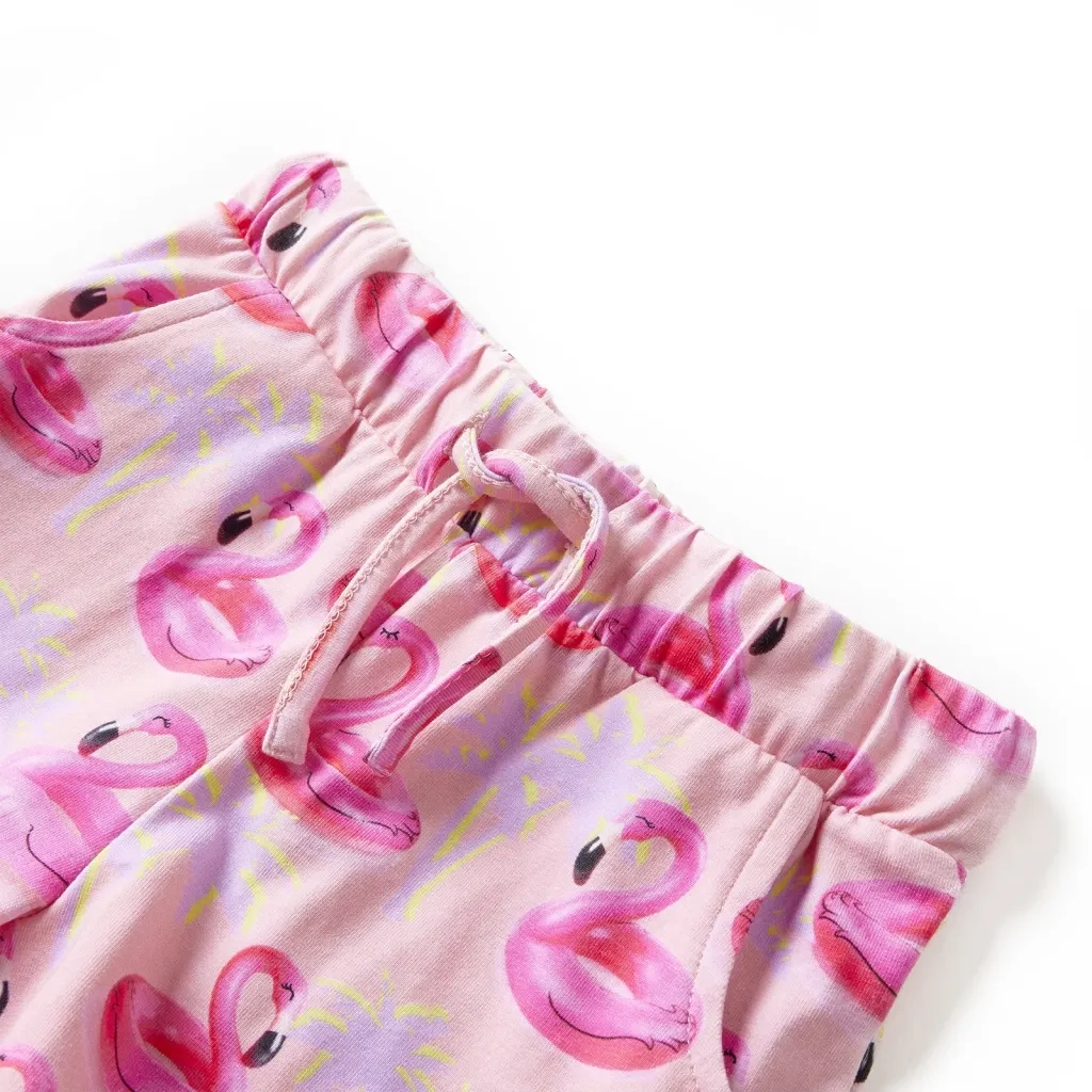 Pantaloncini Bambini Coulisse Rosa Chiaro 92 CFW3857857
