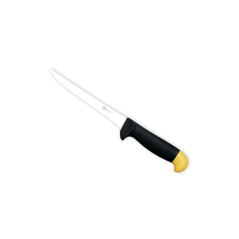 Coltello disossare Due Buoi art. 831 lama 14,5 cm inox manico plastica anti-taglio