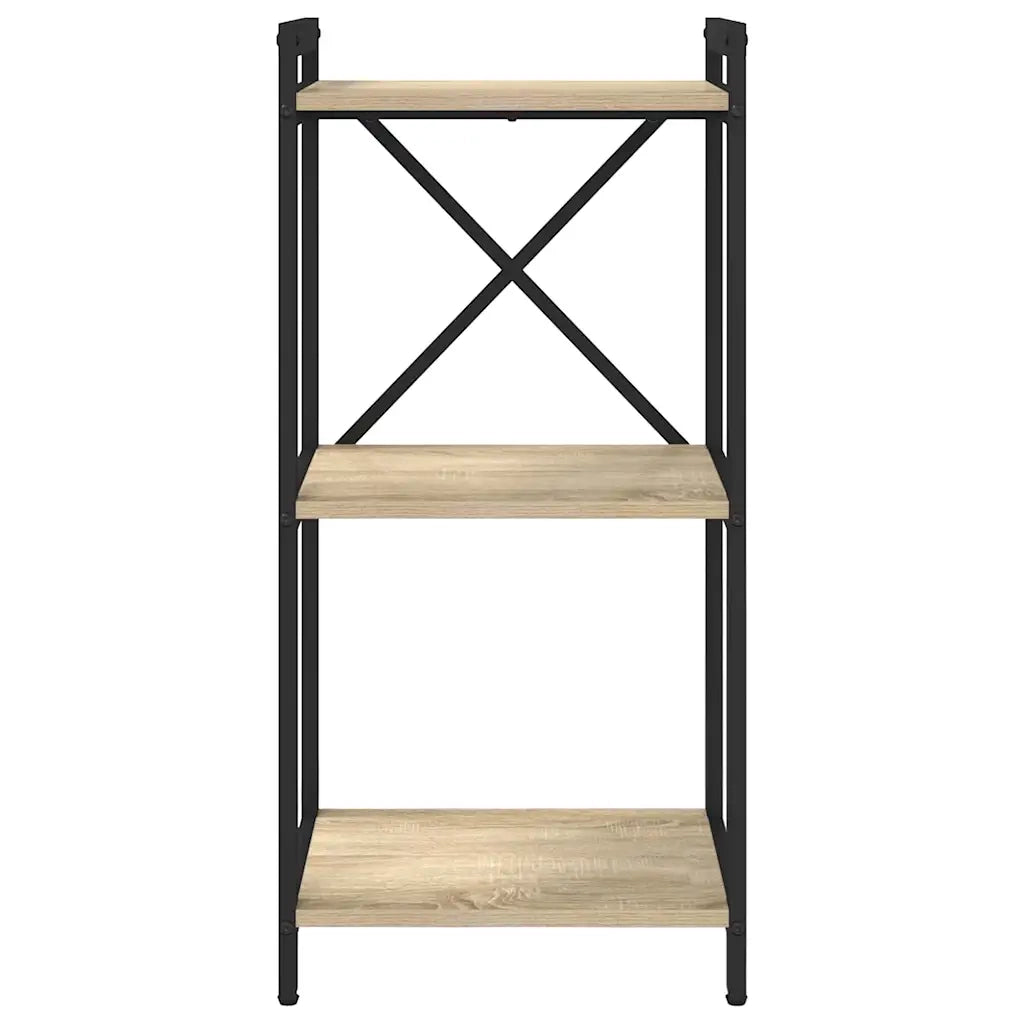 vidaXL Libreria rovere sonoma 40 x 30 x 83 cm Legno multistrato