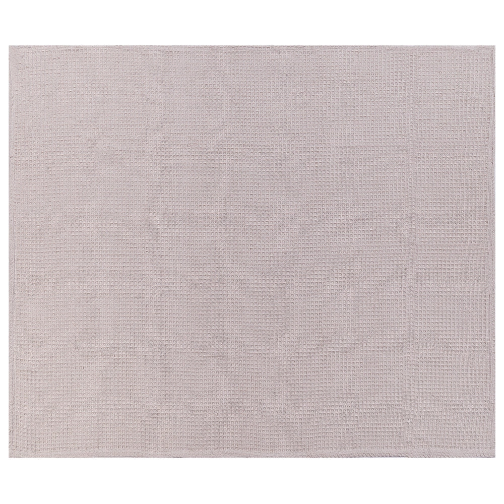 Copriletto in cotone rosa 220 x 240 cm con motivo a quadretti, decorativo, per il soggiorno e la camera da letto.