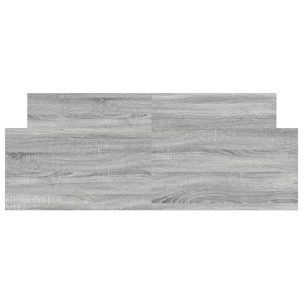 Giroletto con Testiera e Pediera Grigio Sonoma 120x190 cm 3203780