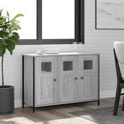 Credenza Grigio Sonoma 100x35x70 cm in Legno Multistrato 835522