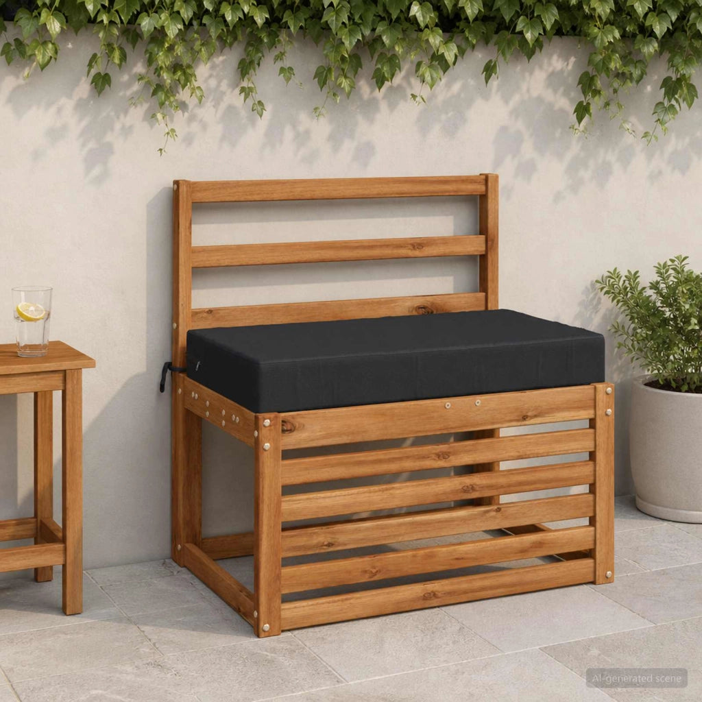 Cuscino per la seduta SOEST 100% Poliestere Blu Scuro 946882