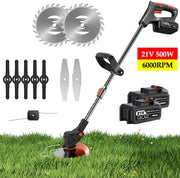 Tagliaerba - 500W - Senza Fili - 6000PRM - Regolabile
