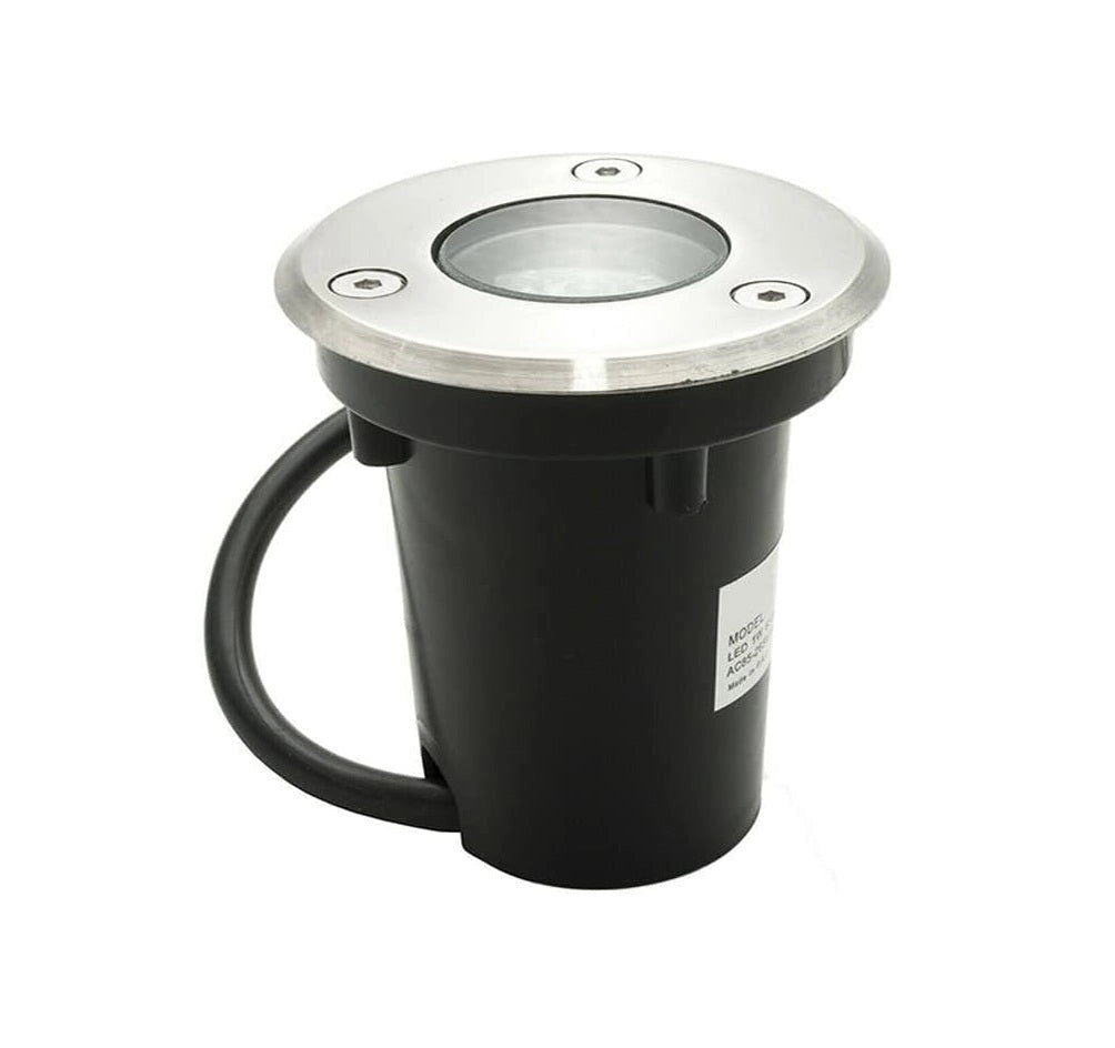 Faretto LED Calpestabile da Esterno 1.5W IP67 – Incasso a Terra con Controcassa – Luce Calda, Naturale o Fredda Colore della luce: Luce calda