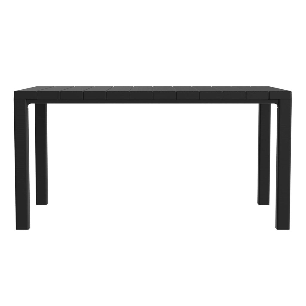 Tavolo da Giardino in Resina Antracite Davide 147 x 88 x 74 cm Toomax